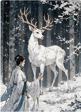 《白鹿书》漫画封面